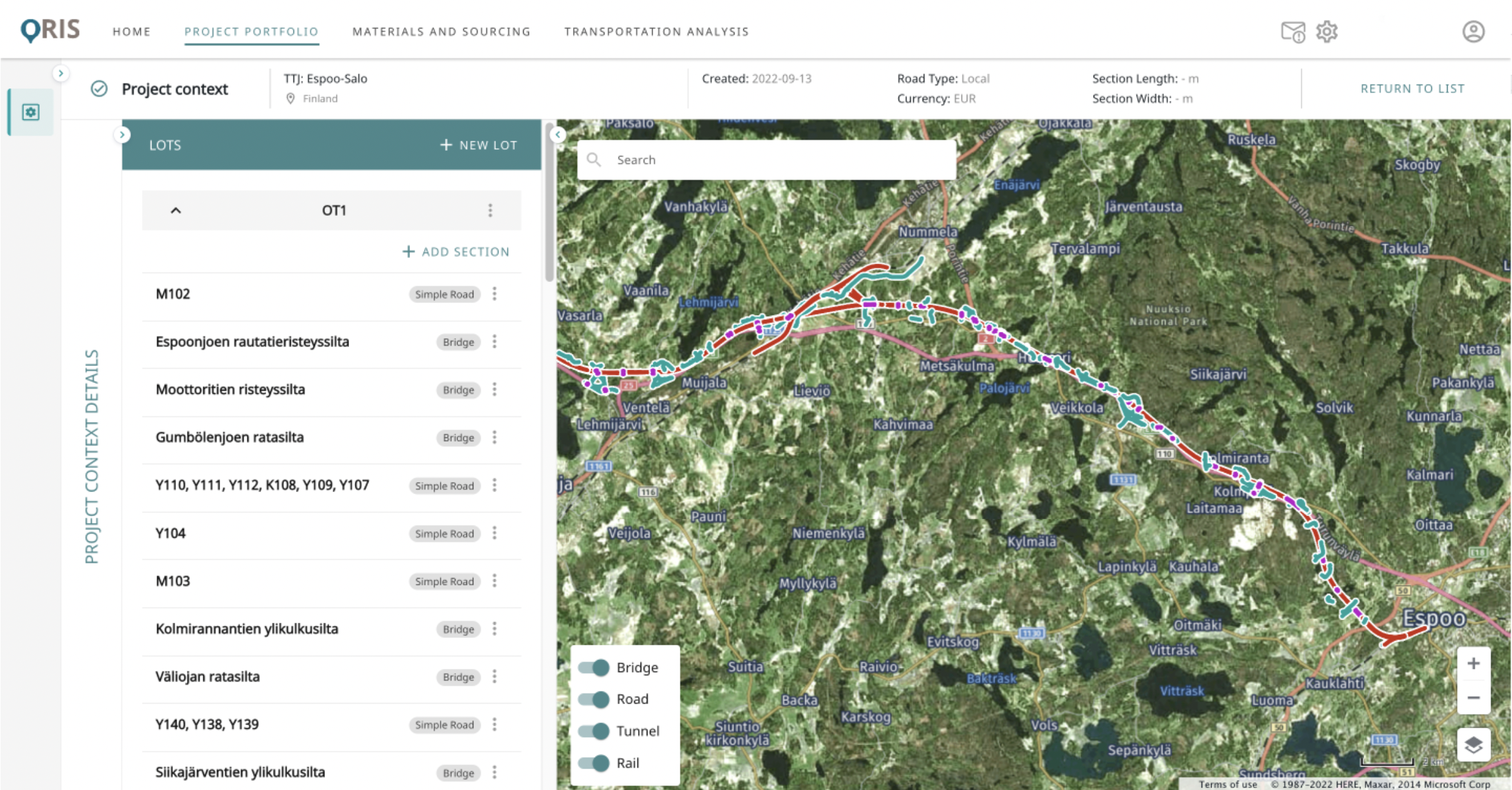 ORIS Success Stories Digitalization of construction materials